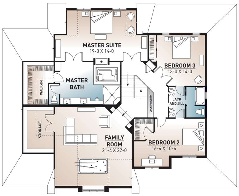 House Plan House Plan #10975 Drawing 2