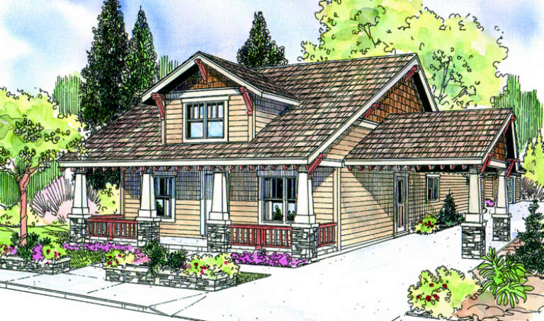 House Plan House Plan #1105 Front Elevation