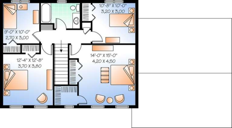 House Plan House Plan #11108 Drawing 2