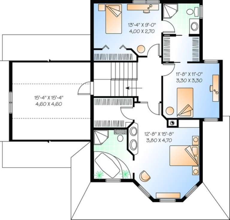 House Plan House Plan #11189 Drawing 2