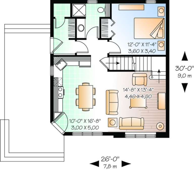 House Plan House Plan #11192 Drawing 1