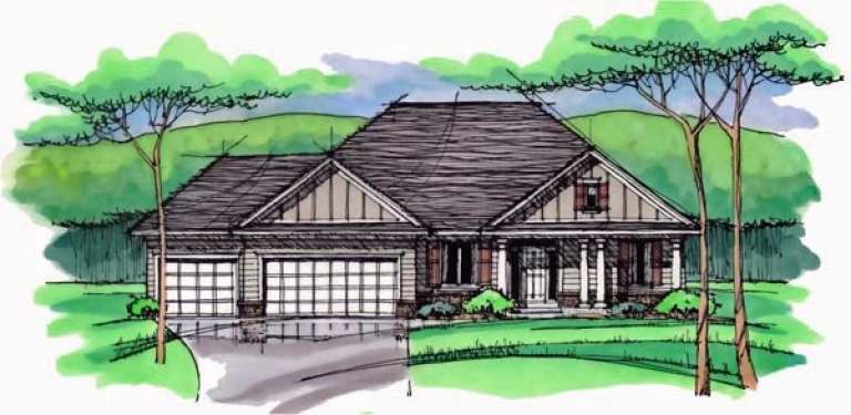 House Plan House Plan #11736 Front Elevations