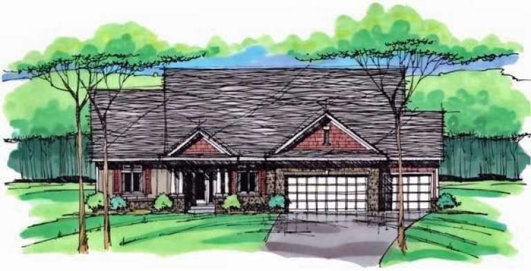 House Plan House Plan #11753 Front Elevation