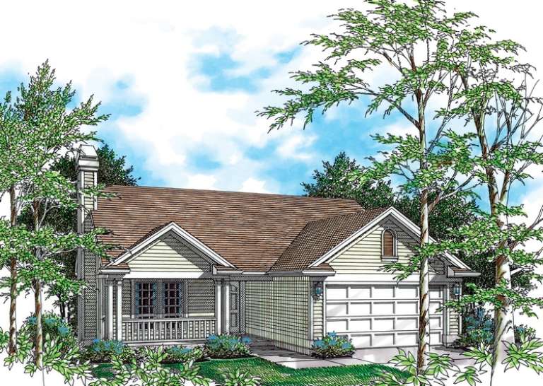 House Plan House Plan #11828 Front Elevation