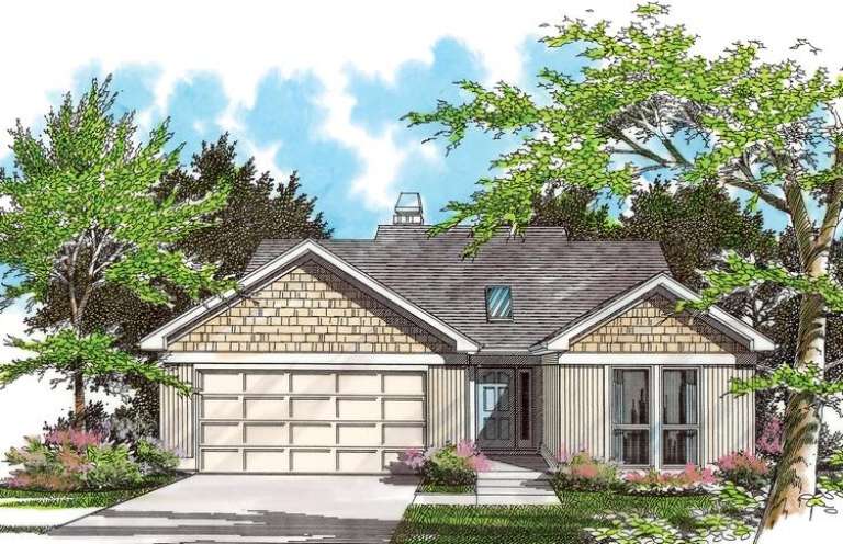 House Plan House Plan #11838 Front Elevation
