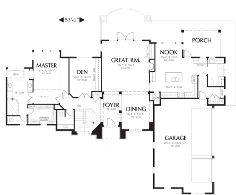 House Plan House Plan #11938 Drawing 2