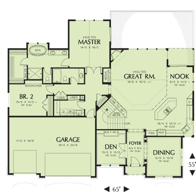 House Plan House Plan #11941 Drawing 2