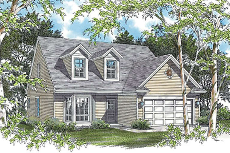 House Plan House Plan #11969 Front Elevation 