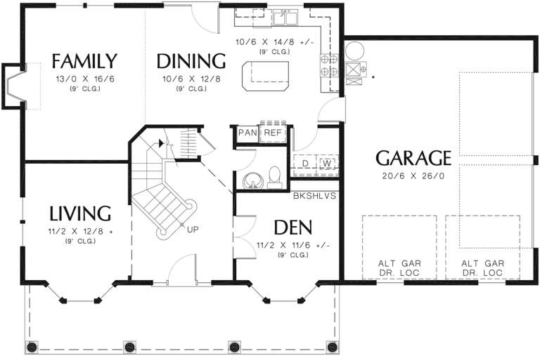House Plan House Plan #12115 Drawing 1
