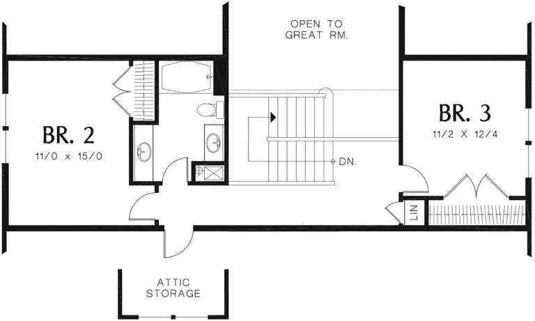 House Plan House Plan #12148 Drawing 2
