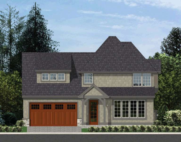 Craftsman Plan: 2,066 Square Feet, 3 Bedrooms, 2.5 Bathrooms - 2559-00409