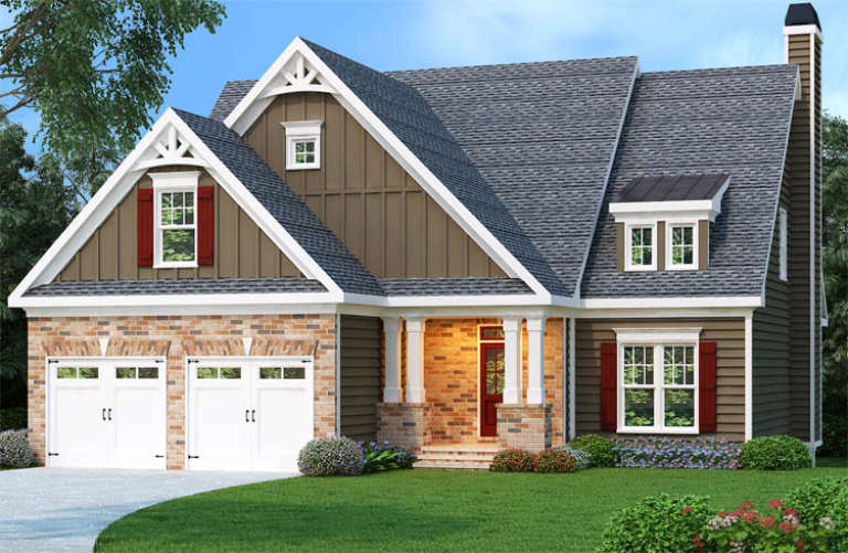 House Plan House Plan #122 Front Elevation
