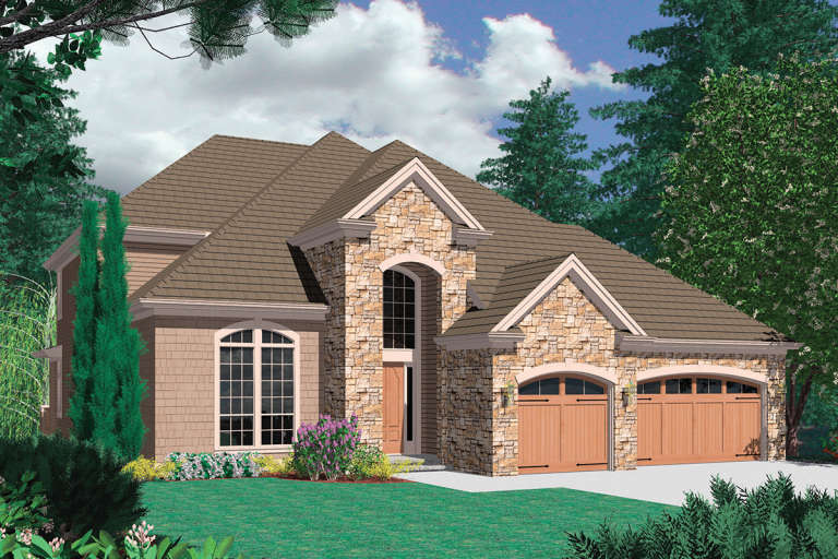 House Plan House Plan #12329 Front Elevation