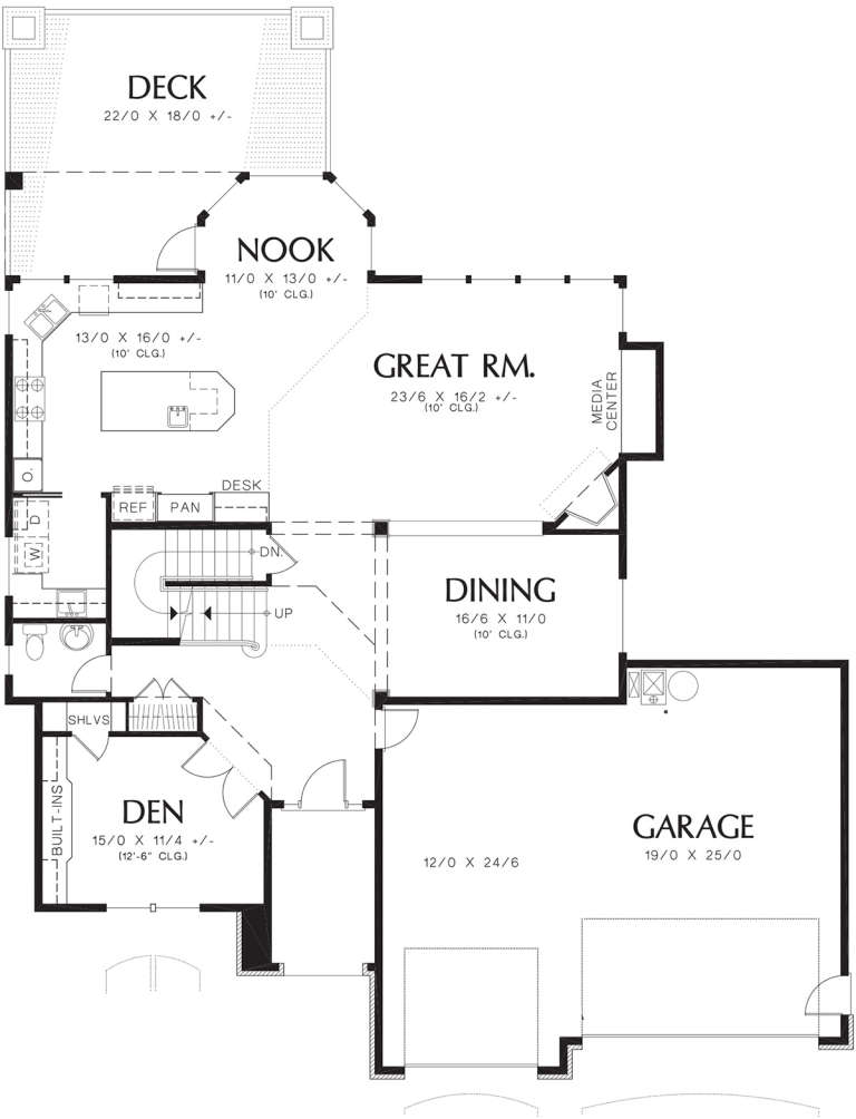 House Plan House Plan #12329 Drawing 1