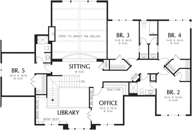 House Plan House Plan #12376 Drawing 2