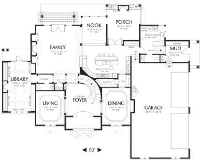 Main Floor  for House Plan #2559-00590