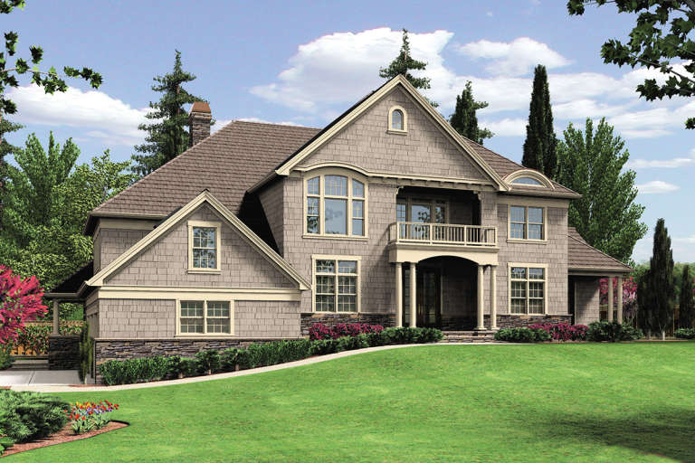 House Plan House Plan #12391 Front Elevation