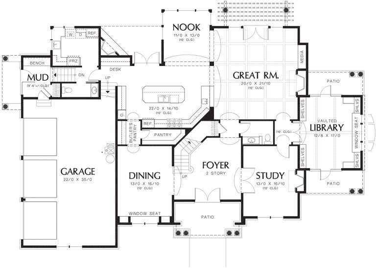 House Plan House Plan #12391 Drawing 1