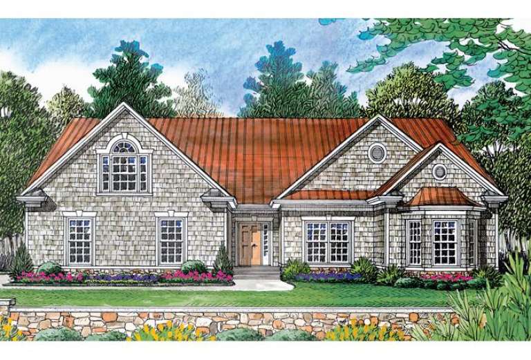 House Plan House Plan #12503 Front Elevation