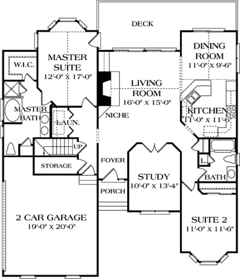 House Plan House Plan #12503 Drawing 1