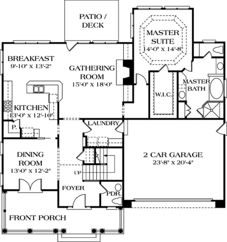 House Plan House Plan #12583 Drawing 1