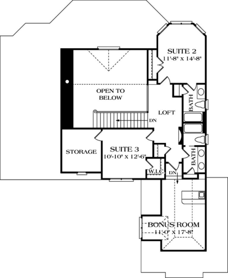 House Plan House Plan #12584 Drawing 2