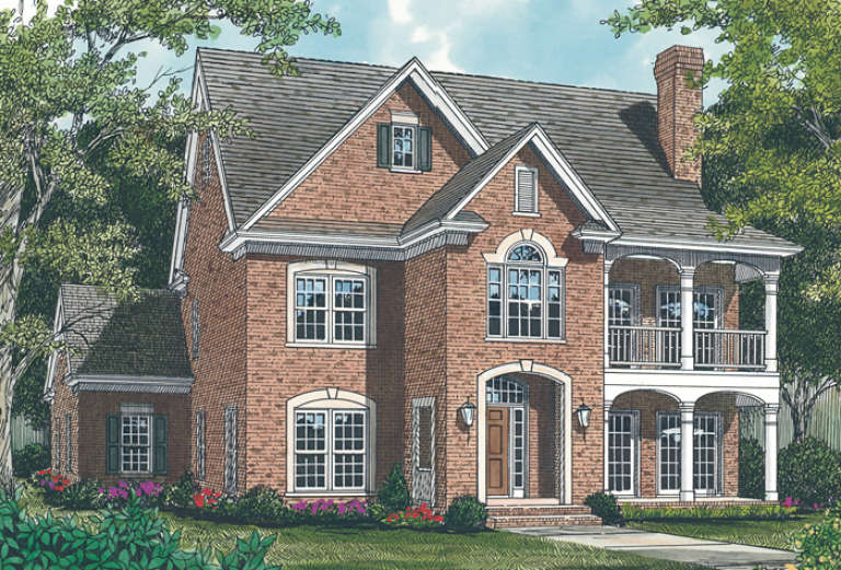 House Plan House Plan #12655 Front Elevation