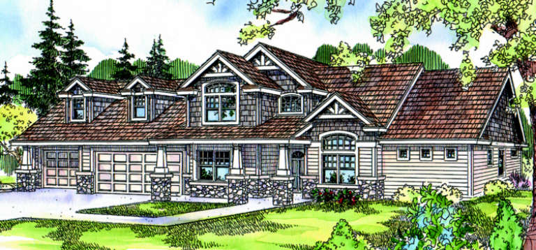 House Plan House Plan #1271 Front Elevation