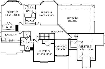 Floorplan 3 for House Plan #3323-00292