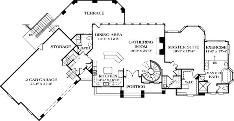 House Plan House Plan #12801 Drawing 2