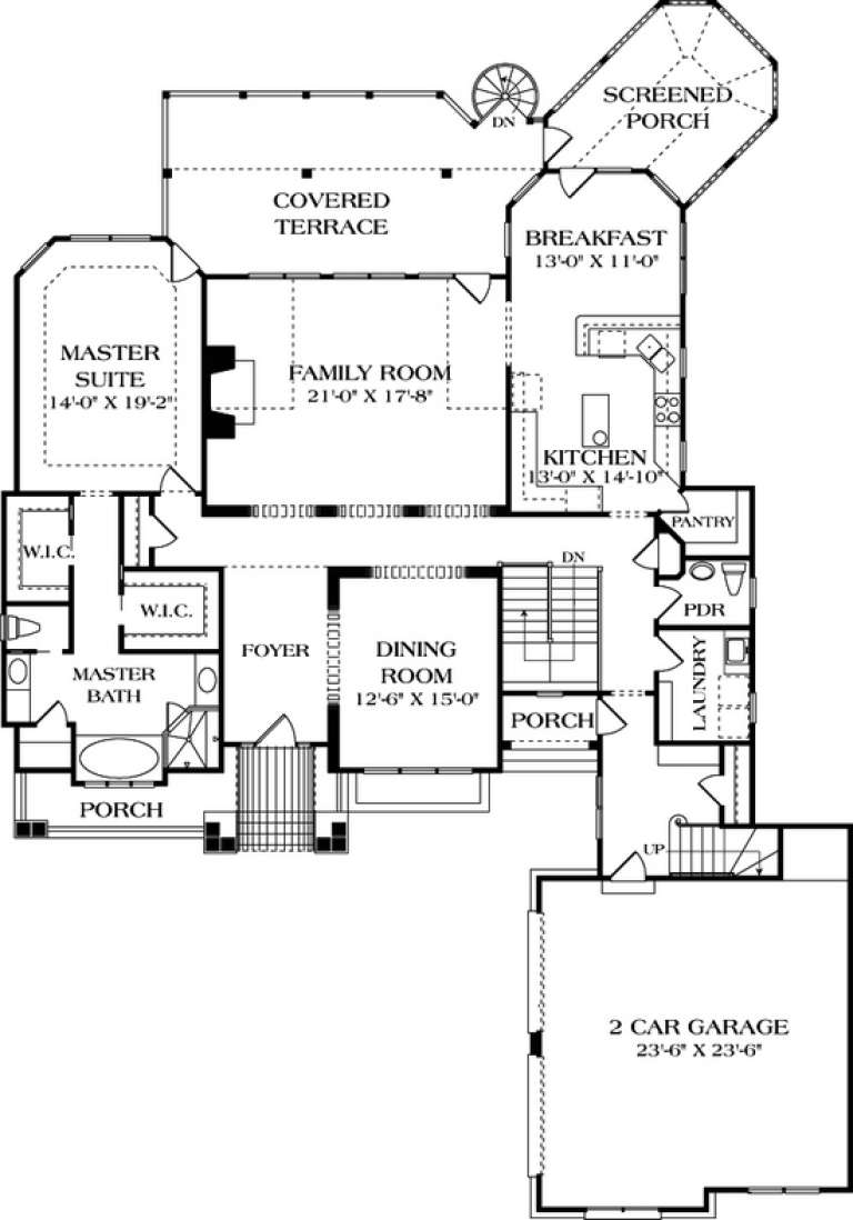 House Plan House Plan #12810 Drawing 2