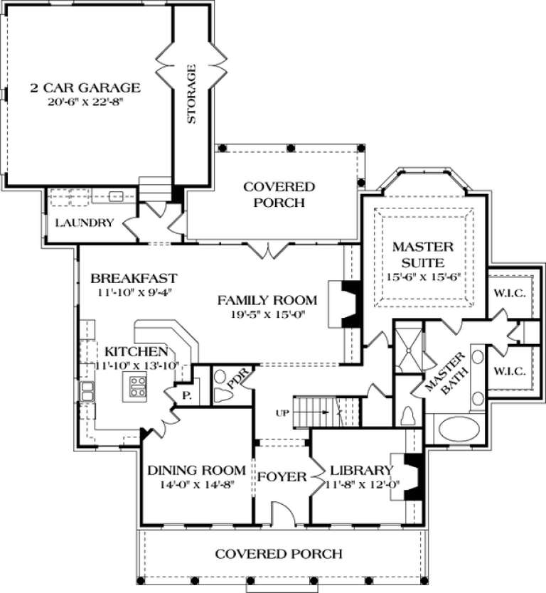 House Plan House Plan #12812 Drawing 1