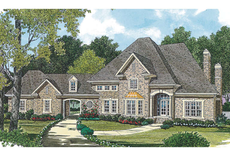 House Plan House Plan #12841 Front Elevation