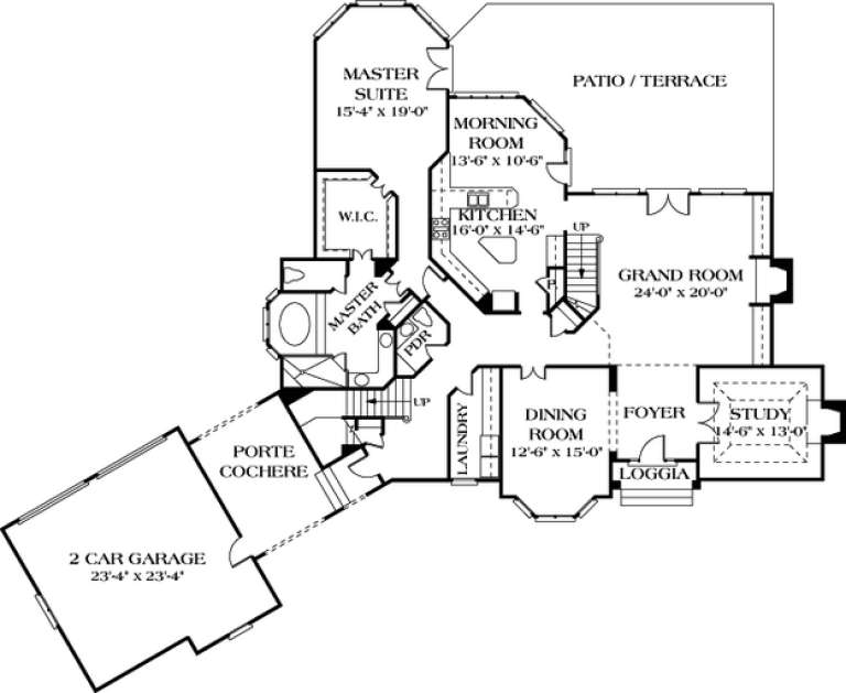 House Plan House Plan #12841 Drawing 1