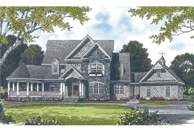 House Plan House Plan #12873 Front Rendering