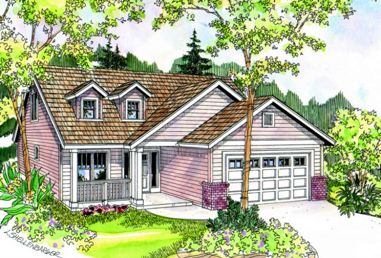 House Plan House Plan #1288 Front Elevation
