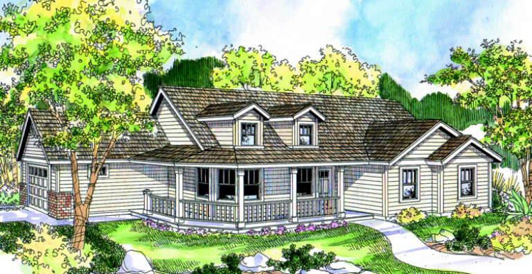 House Plan House Plan #1290 Front Elevation