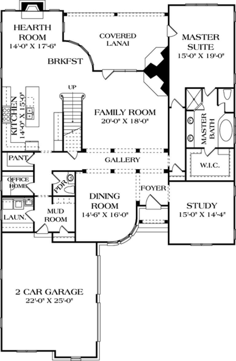 House Plan House Plan #13008 Drawing 2