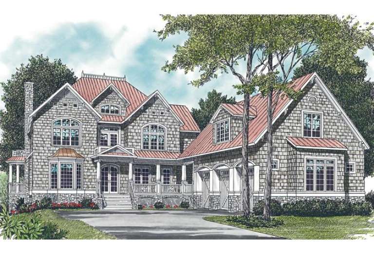 House Plan House Plan #13023 Front Elevation