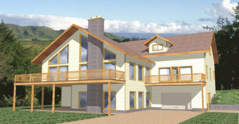 House Plan House Plan #1347 Front Elevation