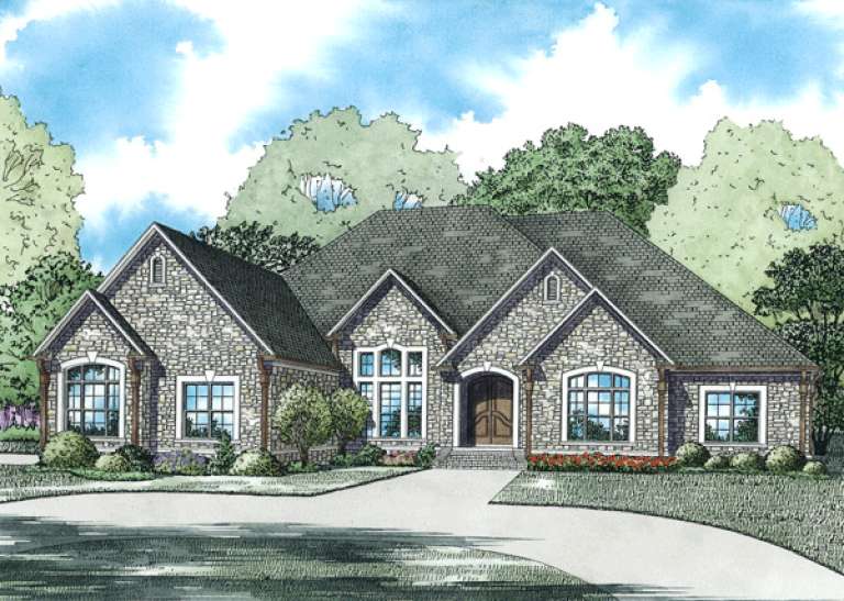 House Plan House Plan #13472 Front Elevation