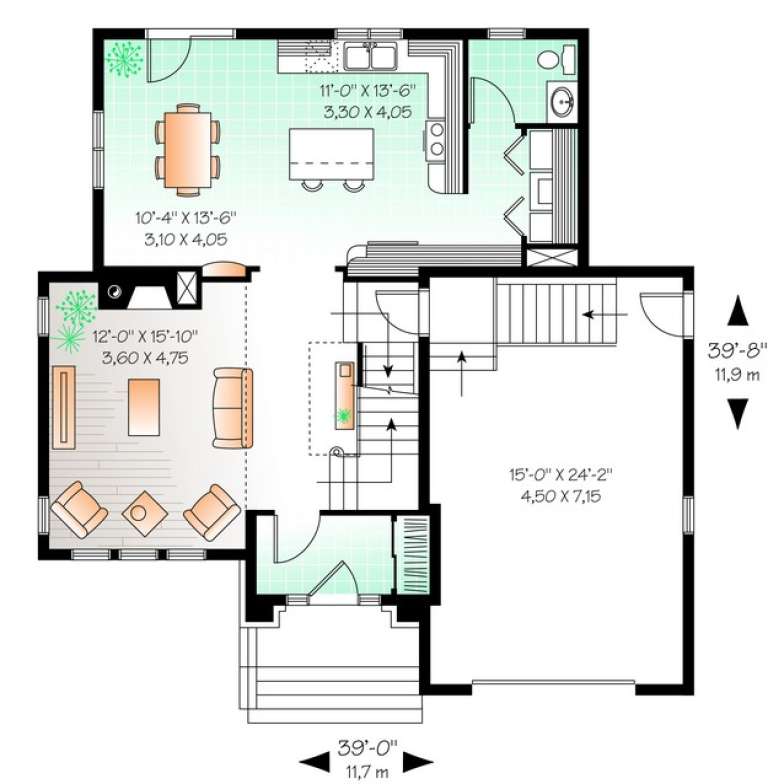 House Plan House Plan #13589 Drawing 1