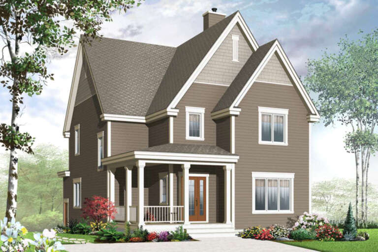 House Plan House Plan #13632 Front Elevation 