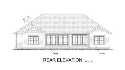 Traditional House Plan #4848-00002 Elevation Photo