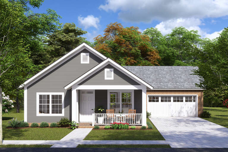 House Plan House Plan #13689 Front Elevation 