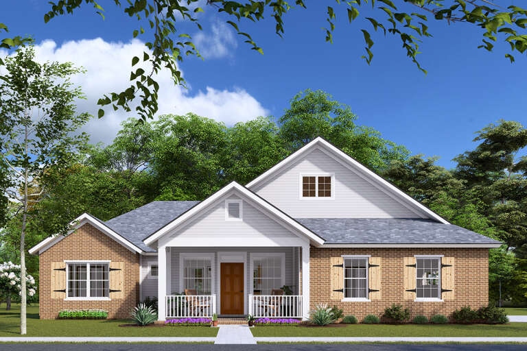 House Plan House Plan #13700 Front Elevation