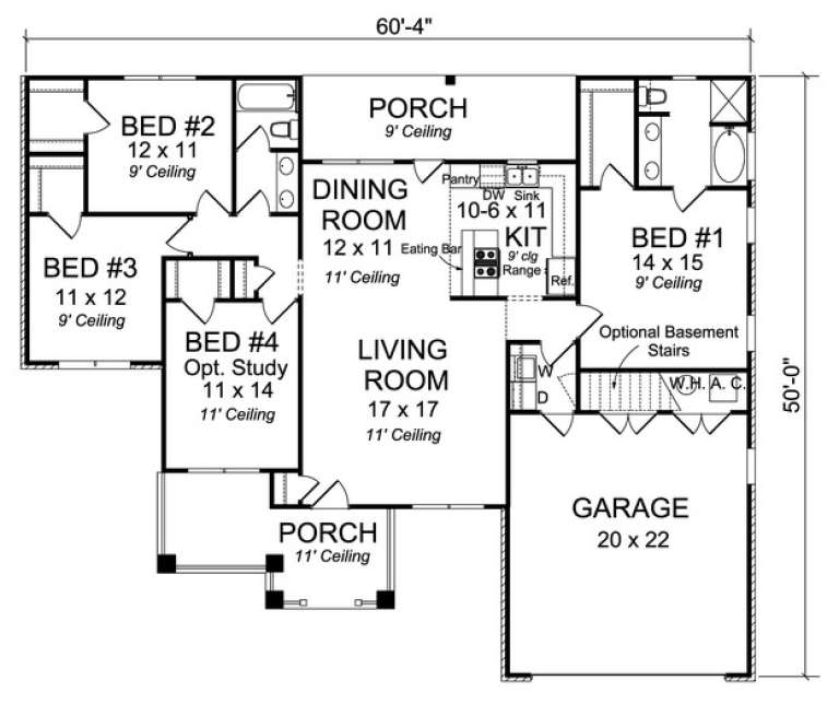 House Plan House Plan #13715 Drawing 1