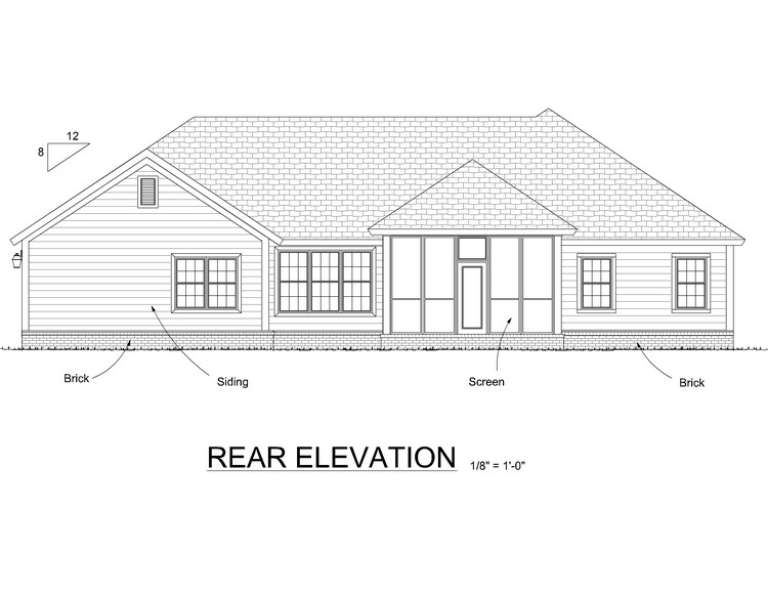 Ranch Plan: 2,027 Square Feet, 3 Bedrooms, 2.5 Bathrooms - 4848-00048