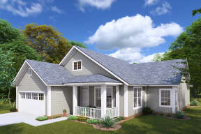 Bungalow Plan: 1,339 Square Feet, 3 Bedrooms, 2 Bathrooms - 4848-00064