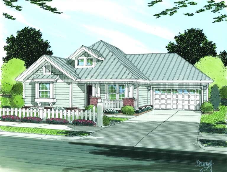 House Plan House Plan #13771 Front Elevation